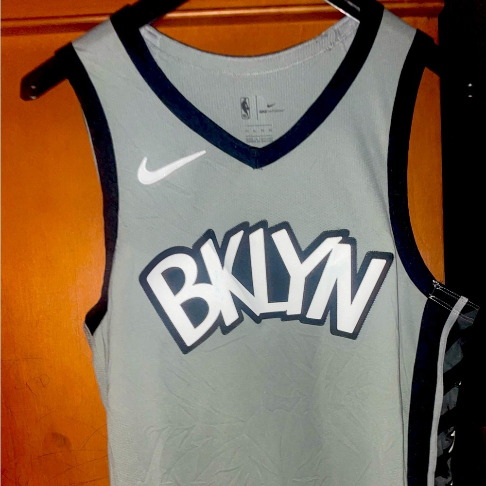 Brooklyn Nets NBA Jersey VaporKnit Size 50 Nike Official Nets Gear